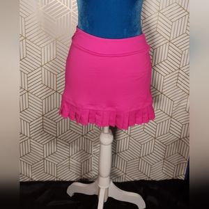 Woman's hot pink pleated tennis skirt (Size XS)